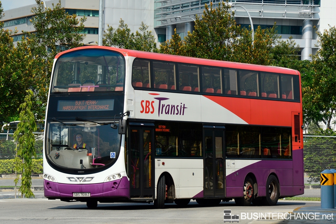 Volvo B9TL (SBS7618Z - Ulu Pandan Bus Depot Carnival)